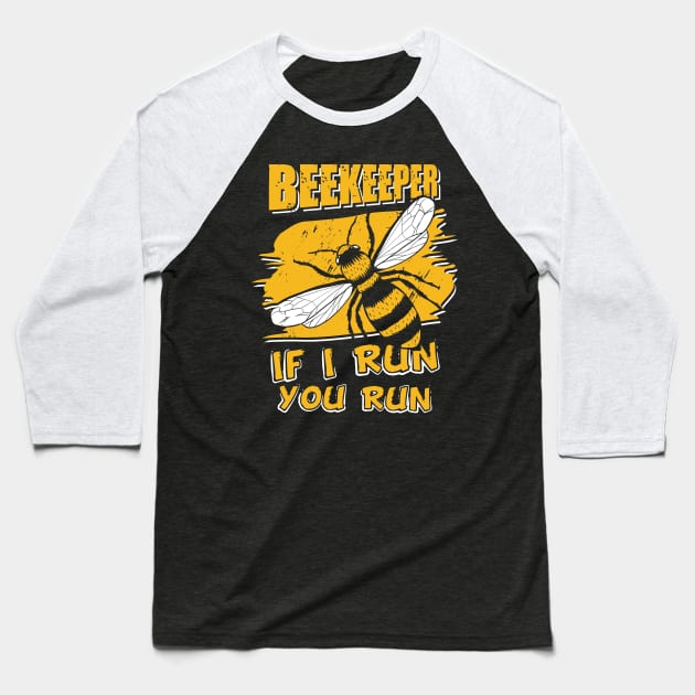 Beekeeping Apiculture Beekeeper Apiarist Gift Baseball T-Shirt by Dolde08